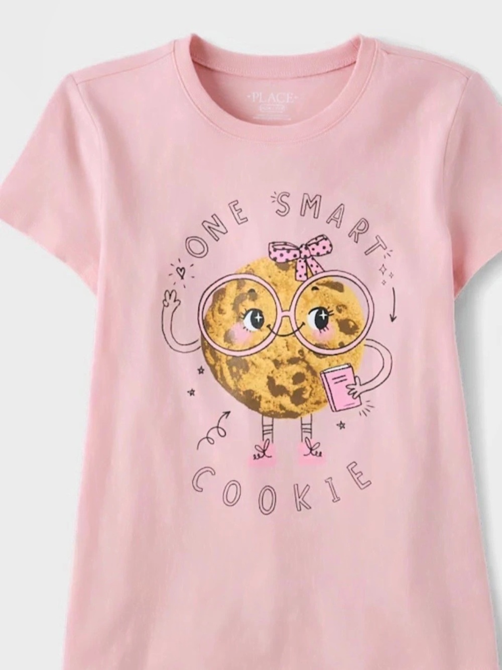 NWT Children’s Place Graphic Short Sleeve Tee in Pink